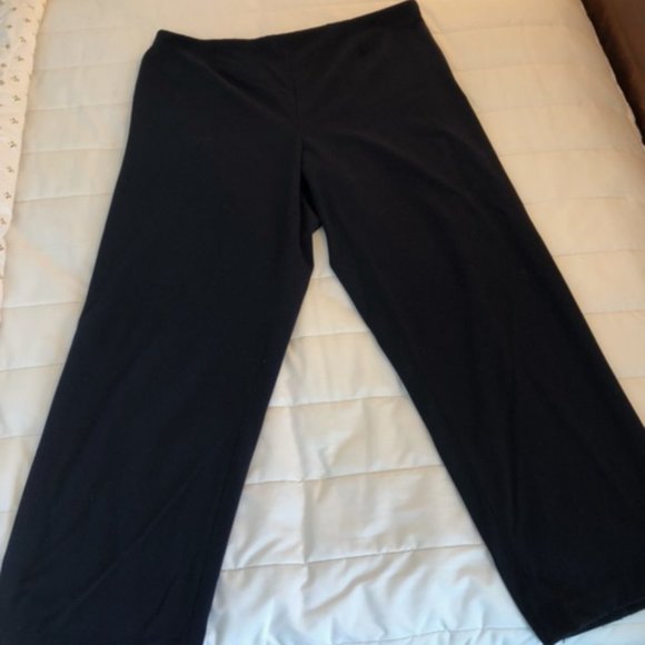 Coldwater Creek Black Slacks - Picture 1 of 3